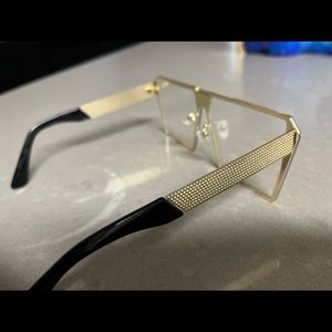 Gold Fashion Glasses